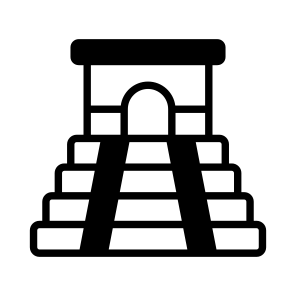 Chichen, Itza, Mayan, Landmark, Monument icon