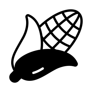 Corn, Maize, Corncob, Grain, Harvest icon