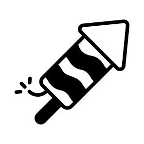 Firecracker, Fireworks, Pyrotechnics, Celebration, Rocket icon