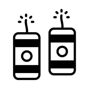 Firecrackers, Fireworks, Pyrotechnics, Crackers, Celebration icon