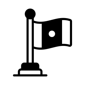 Flag, Ensign, Pennant, Emblem, Flagpole icon