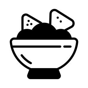 Nachos, Chips, Snacks, Bowl, Appetizer icon