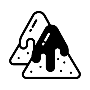 Nachos, Snacks, Dip, Chips, Refreshment icon