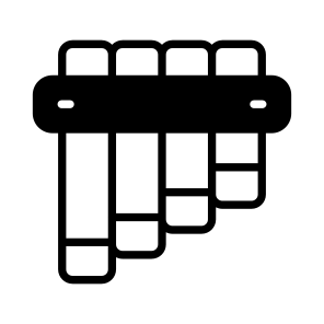 Zampona, Panpipe, Andean, Flute, Instrument icon