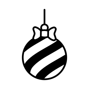 Baubles, Lights, Ornament, Hangings, Decoration,,,, icon