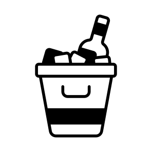 Champagne, Wine, Alcohol, New Year, Christmas, icon