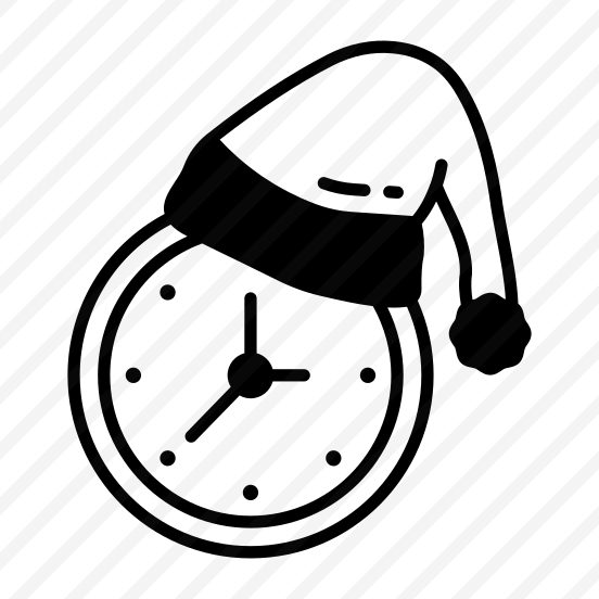 Christmas, Clock, Timer, Winter, Holidays, preview