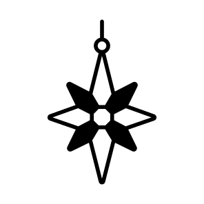 Christmas, Ornament, Star, Decoration, Celebration, icon