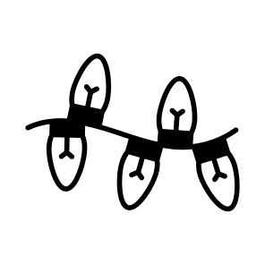 Decoration, Lights, Fairy, Bulb, Decorative, icon