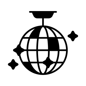 Disco, Ball, Christmas, Xmas, Celebration, icon