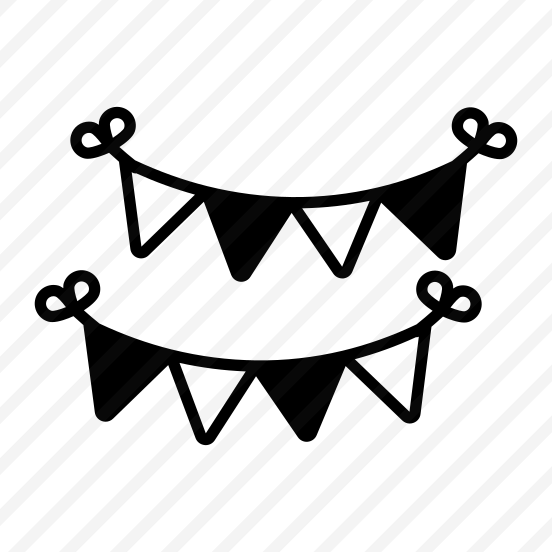 Garlands, Decoration, Pennants, Buntings, Streamer, preview