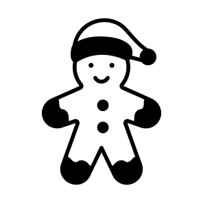 Gingerbread, Cookie, Biscuit, Man, Sweet, icon