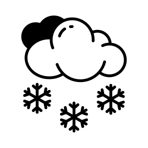 Snowflake, Winter, Weather, Cloud, Snowfall, icon