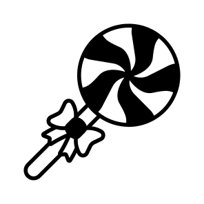 Spiral, Candy, Sweet, Lollipop, Dessert, icon