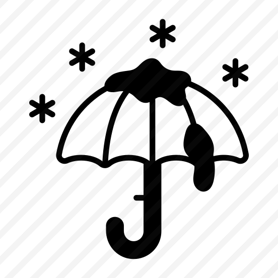 Umbrella, Snowfalling, Weather, Forecast, Winter, preview