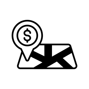 Business, Location, Investment, Marketing, Navigation icon