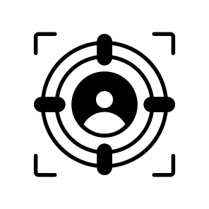 Customer, Hunting, Target, Focus, Goal icon
