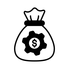 Financial, Management, Wealth, Funds, Profit icon