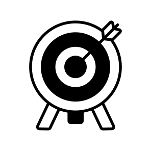 Target, Bullseye, Dartboard, Precision, Accuracy icon