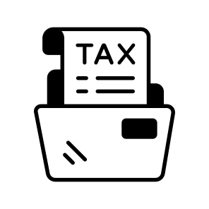 Tax, File, Finance, Document, Folder icon
