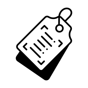 Barcode, Qr, Code, Tag, Label, Product icon