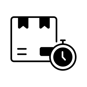 Delivery, Time, Express, Fast, Guarantee icon