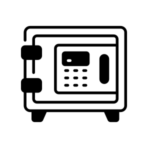 Digital, Safe, Vault, Locker, Banking icon