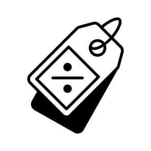 Discount, Tag, Price, Offer, Sales, Label icon