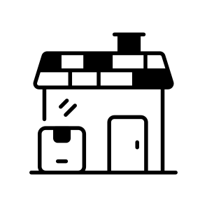 Home, Delivery, Shipping, Logistics, Package icon