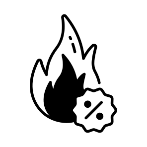 Hot, Sale, Offer, Discount, Promotion, Special icon