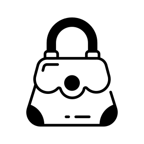 Ladies, Bag, Purse, Clutch, Garments, Fashion, icon