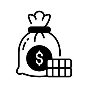 Money, Bag, Sack, Savings, Financial icon