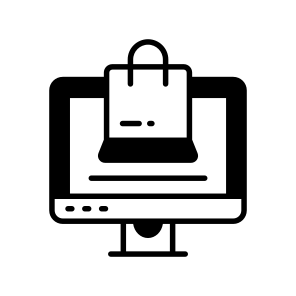 Online, Shopping, Ecommerce, Virtual, Digital icon