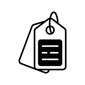 Price Tag, Tag, Label, Voucher, Coupon icon