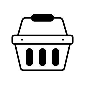 Shopping, Basket, Cart, Handbasket, Bucket icon