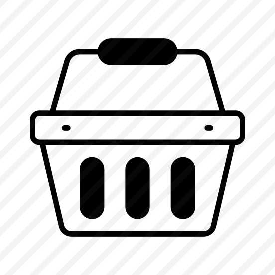 Shopping, Basket, Cart, Handbasket, Bucket preview