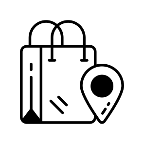 Shopping, Location, Navigation, Store, Shop icon