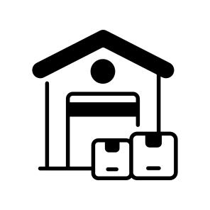 Warehouse, Building, Logistics, Delivery, Storage icon