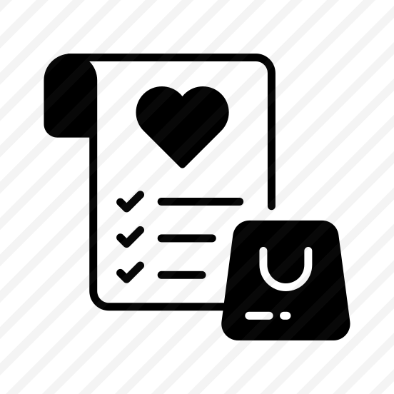 Wishlist, Checklist, Save, Favorite, Online preview