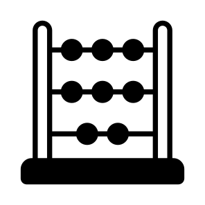 Abacus, Calculator, Counter, Reckoner, Tally icon