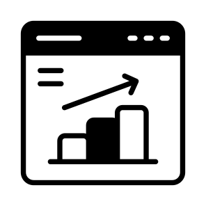 Analytics, Statistics, Infographics, Growth, Analysis icon