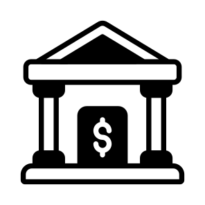 Bank, Depository, Payment, Building, Architecture icon