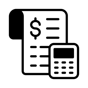 Bookkeeping, Accounting, Record, Ledgering, Calculation icon