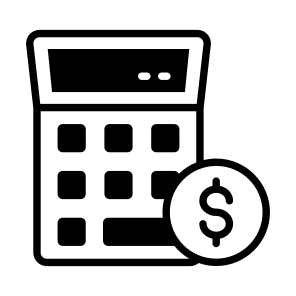 Calculation, Computation, Estimation, Totalizer, Dollar icon
