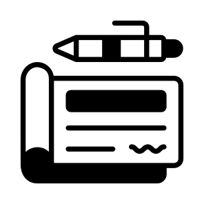 Cheque, Paycheck, Payment, Pay, Banking icon