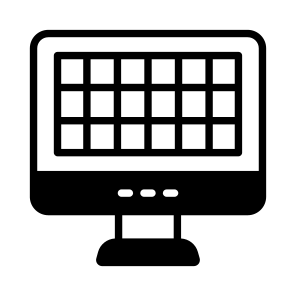 Desktop, Monitor, Computer, Workstation, Screen icon