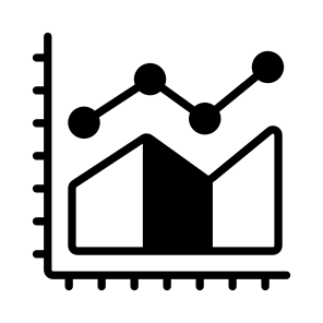 Growth, Increase, Chart, Graph, Data icon