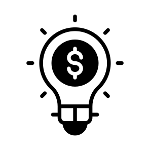 Idea, Plan, Innovation, Invention, Light icon