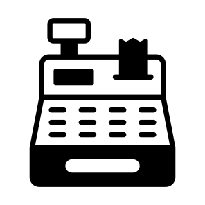 Register, Till, Terminal, Checkout, Cashier icon
