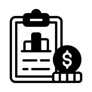 Report, Document, Statement, Dollar, Money icon